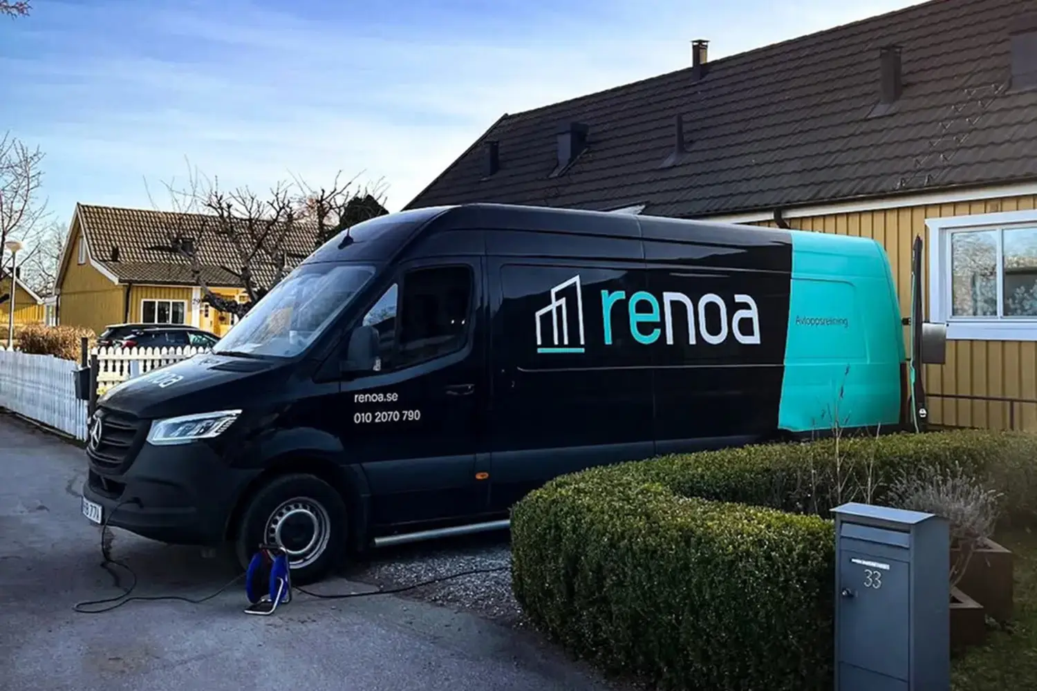 Relining av villa i Falun